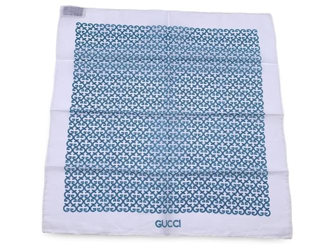 bufanda de gucci Azul Algodón  ref.1258554