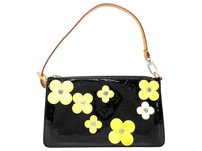 LOUIS VUITTON Handbags Black Leather  ref.1258571