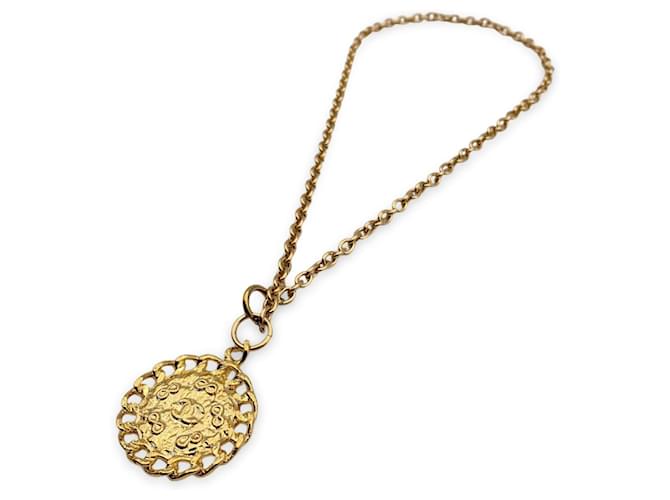 Chanel necklace Golden Metal  ref.1258594