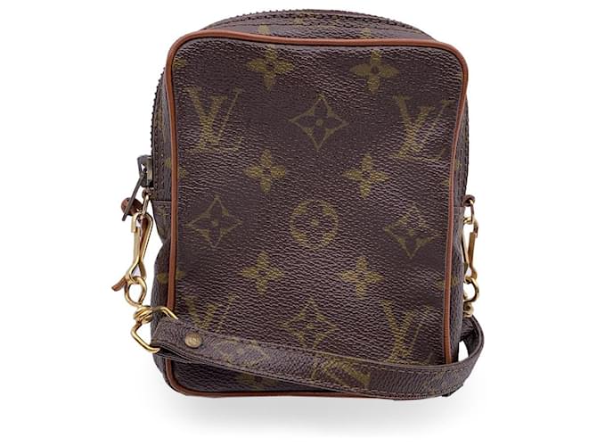 Louis Vuitton Crossbody Bag Vintage Danube Brown Cloth  ref.1258621