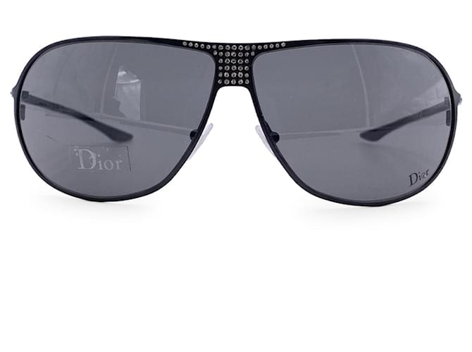 Christian Dior Gafas De Sol Negro Metal  ref.1258624
