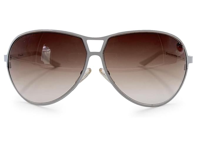 Christian Dior Sunglasses White Metal  ref.1258632
