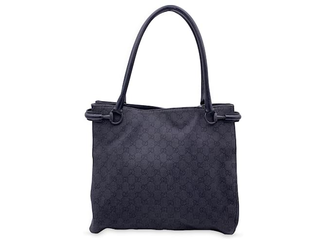Gucci Tote Bag Black Cloth  ref.1258645