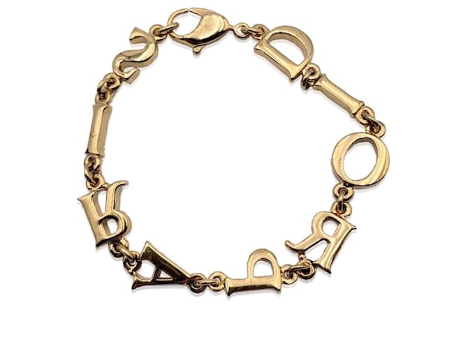 Christian Dior bracelet Golden Metal  ref.1258647