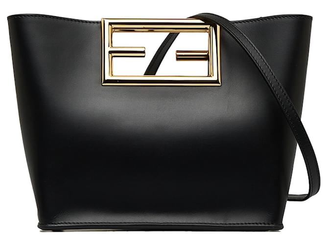 FENDI Handbags Other Black Leather  ref.1258661