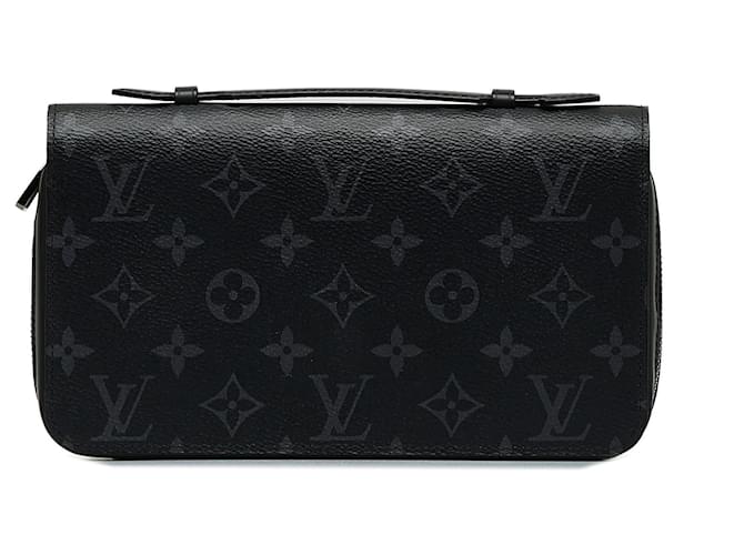 Zippy LOUIS VUITTON Small bags, wallets & cases Black Leather  ref.1258685