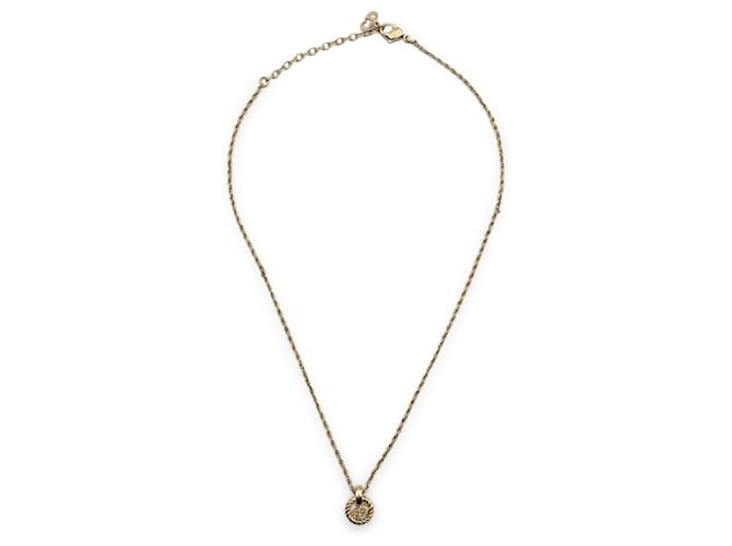 Christian Dior Necklace Golden Metal  ref.1258716