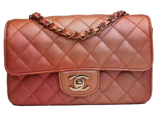 CHANEL Handbags Timeless/classique Pink Leather  ref.1258767