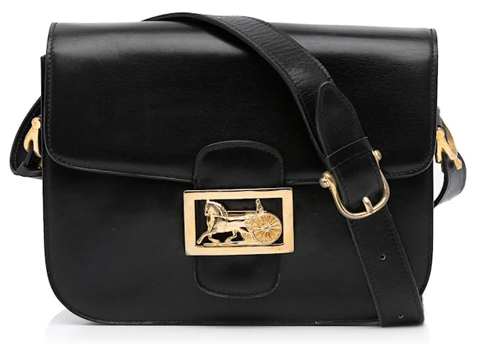 Céline CELINE Handbags Other Black Linen  ref.1258793