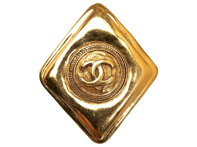 CHANEL Pins & brooches Golden Metal  ref.1258798