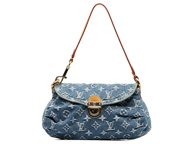 LOUIS VUITTON Handbags Blue  ref.1258879
