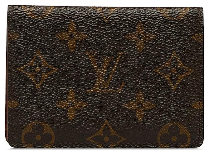 LOUIS VUITTON Purses, wallets & cases Brown Leather  ref.1258884