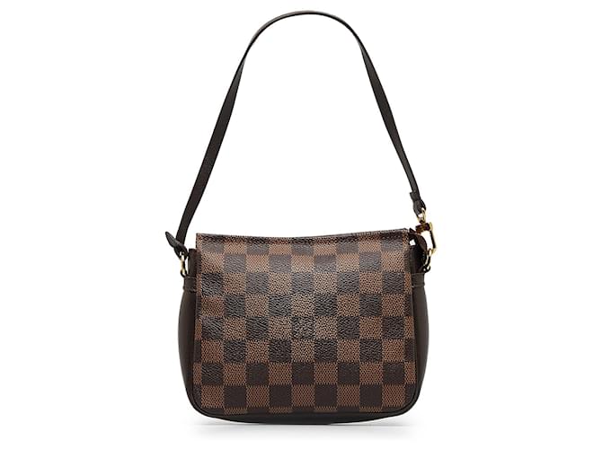 LOUIS VUITTON Handbags Pochette Accessoire Brown Cloth  ref.1258887