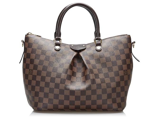 LOUIS VUITTON Handbags Brown Cloth  ref.1258896