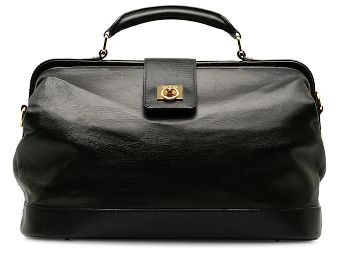 Céline CELINE Handbags Other Black Linen  ref.1258906