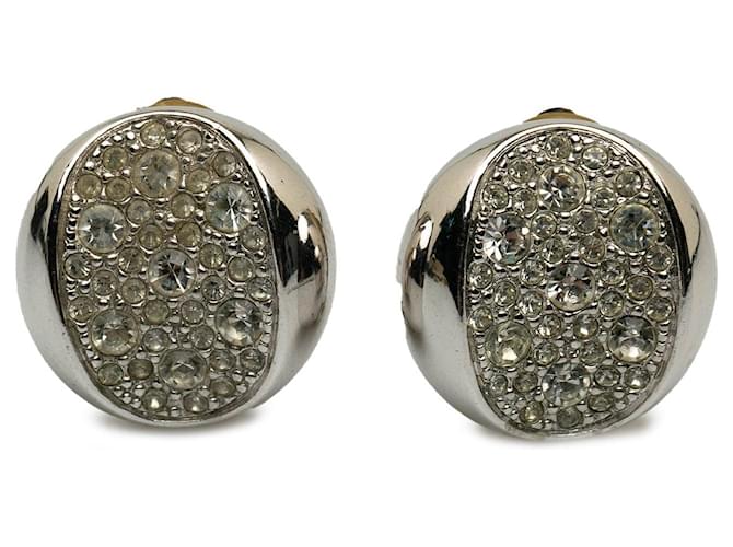 Dior earrings Silvery Metal  ref.1258909
