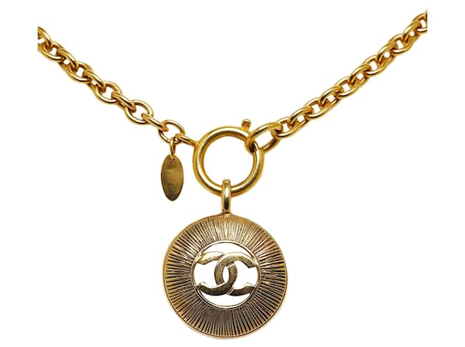 Chanel-Halsketten Golden Metall  ref.1258957