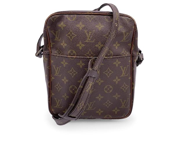 Louis Vuitton Crossbody Bag Vintage Marceau Messenger Brown Leather  ref.1259094