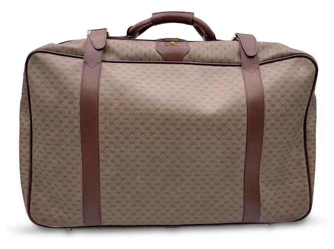 Gucci Luggage Vintage - Beige Cloth  ref.1259106