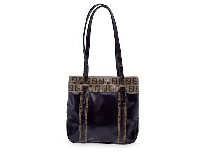Fendi Tote Bag - Brown Leather  ref.1259108