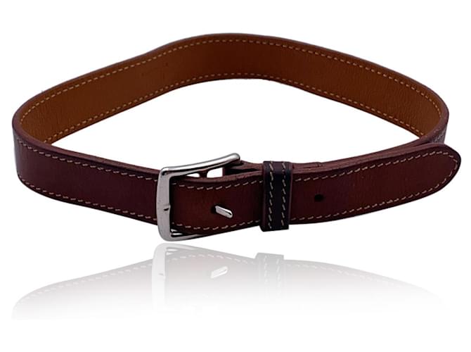 Hermès Hermes bracelet Brown Leather  ref.1259132