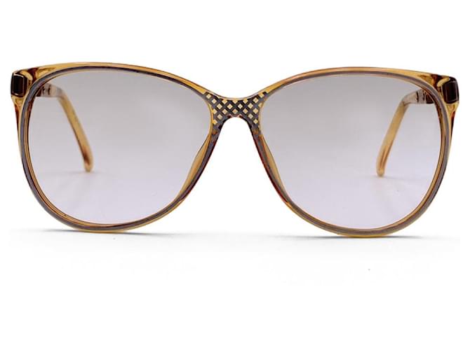 Óculos de sol Christian Dior Amarelo Plástico  ref.1259142