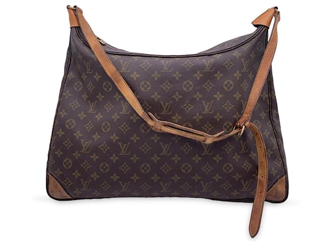 Louis Vuitton Shoulder Bag Vintage Boulogne Brown Cloth  ref.1259151