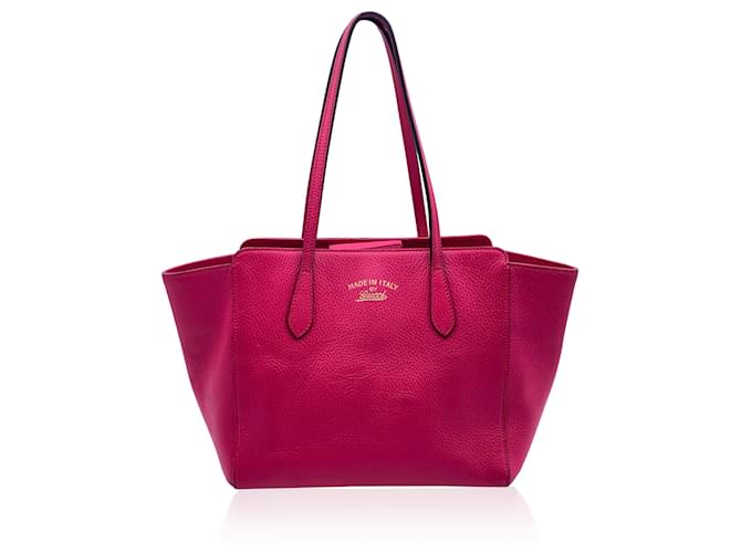 Gucci Handbag Swing Pink Leather  ref.1259163