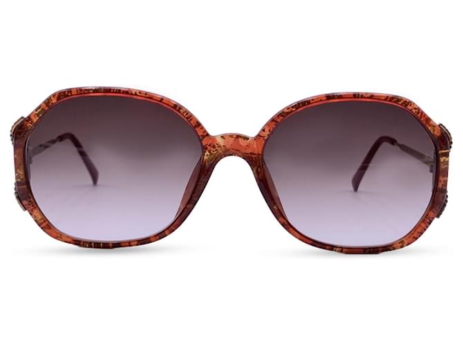 Christian Dior Sunglasses Dark red Plastic  ref.1259177