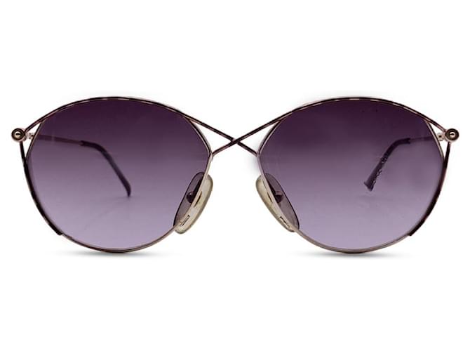 Óculos de sol Christian Dior Marrom Metal  ref.1259179