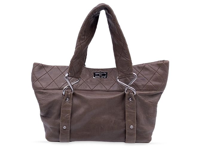 Mademoiselle Sacola Chanel Oito Nós Marrom