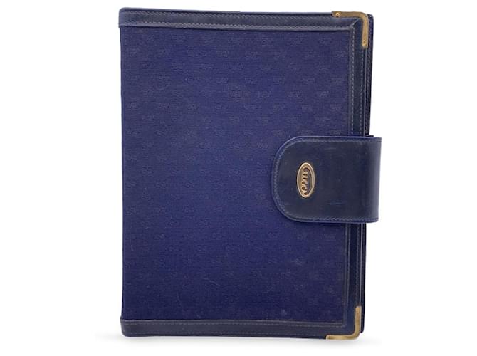Gucci-Accessoire Blau Leinwand  ref.1259211