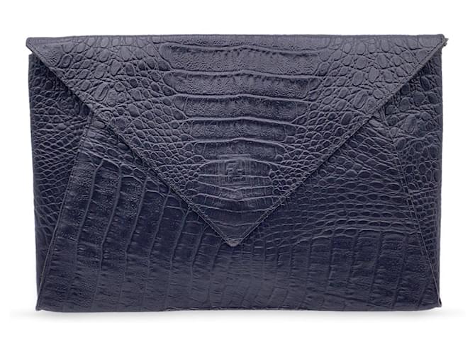 Fendi Shoulder Bag Vintage Black Leather  ref.1259212