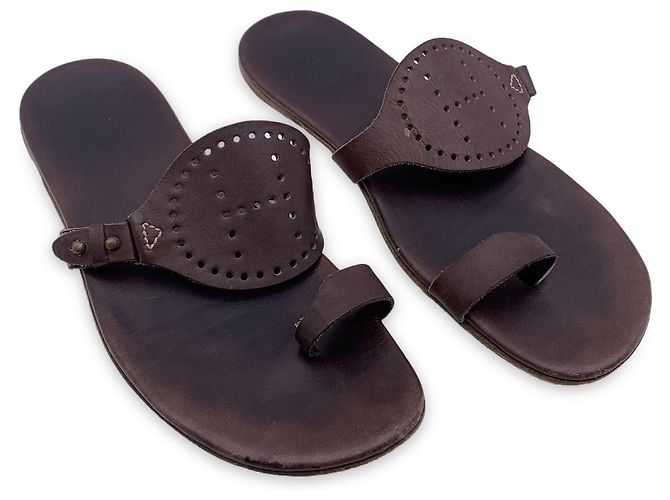 Evelyne Hermès Sapatilhas Hermes Marrom
