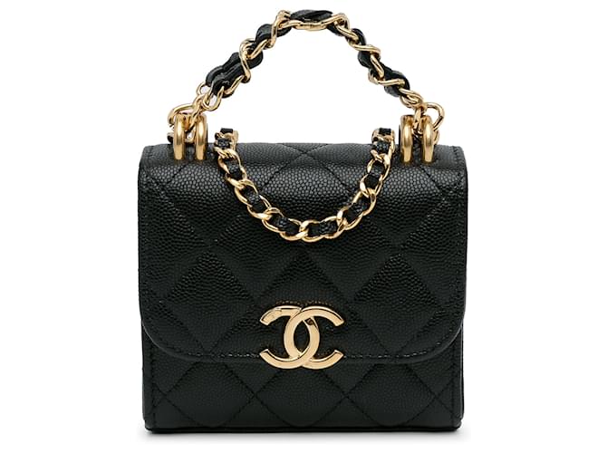 CHANEL Handbags Other Black Leather  ref.1259266