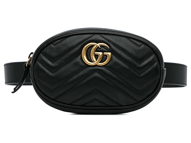 GUCCI Handbags Black Leather  ref.1259269