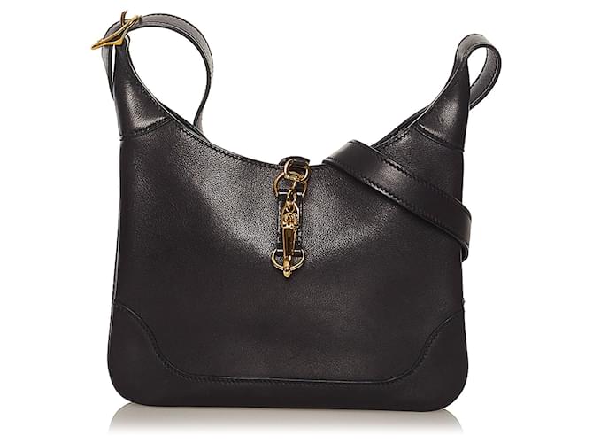 Hermès HERMES Handbags Trim Black Linen  ref.1259281