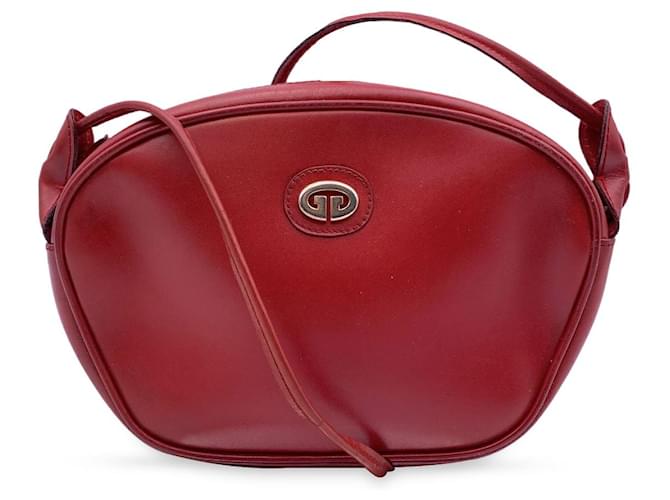 Gucci Crossbody Bag Vintage Red Leather  ref.1259294