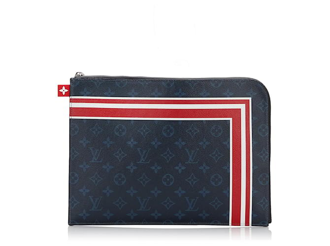 LOUIS VUITTON Bags Other Blue Cloth  ref.1259321