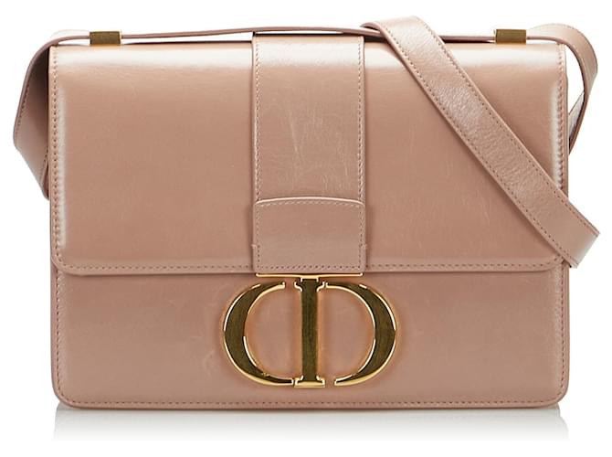 DIOR Handbags Pink Leather  ref.1259368