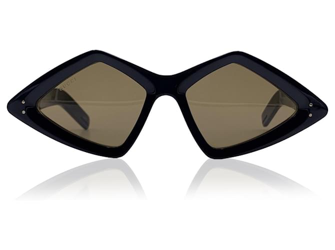 Lunettes de soleil Gucci Acetate Noir  ref.1259498