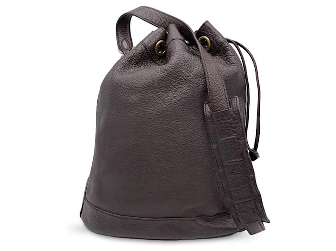 Gucci Shoulder Bag Brown Leather  ref.1259509
