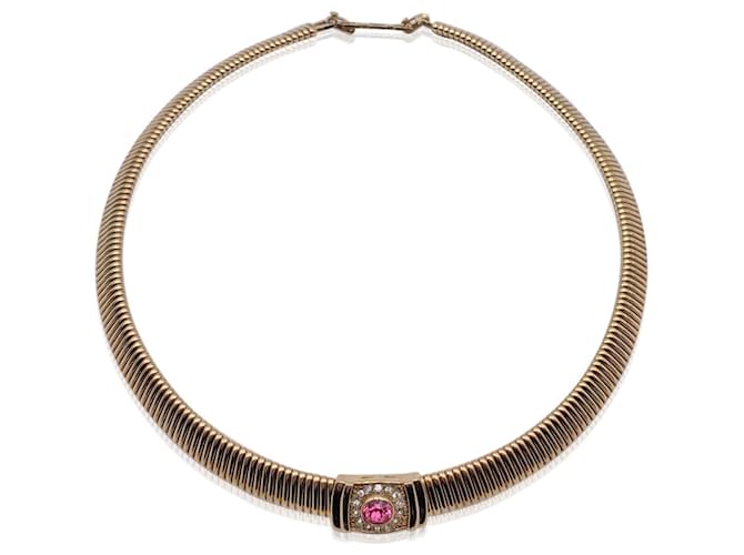 Christian Dior Necklace Golden Metal  ref.1259516