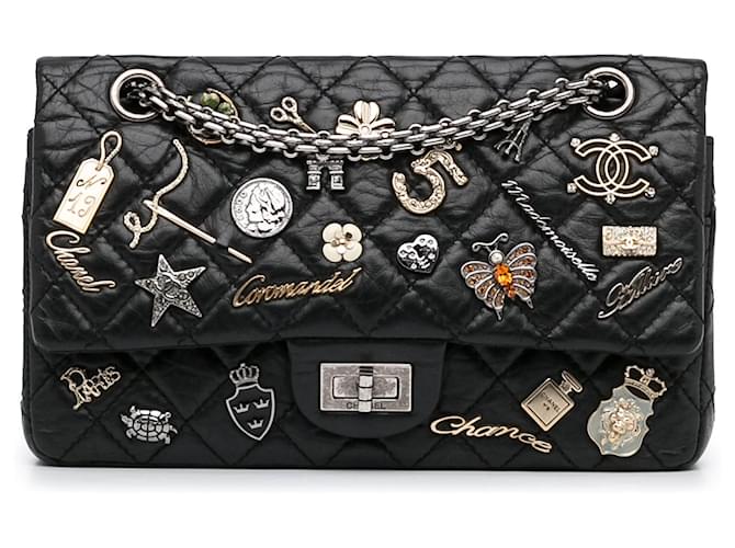 CHANEL Handbags Timeless/classique Black Leather  ref.1259622