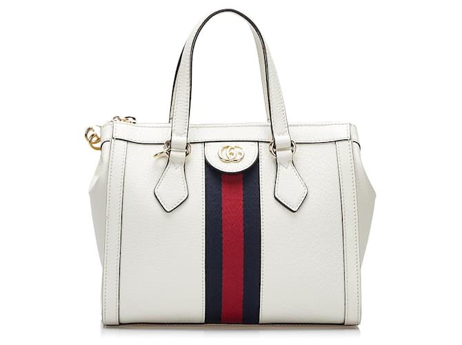 Ophidia GUCCI Handbags White Leather  ref.1259672