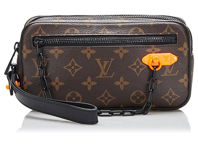 LOUIS VUITTON Bags Volga Brown Cloth  ref.1259682