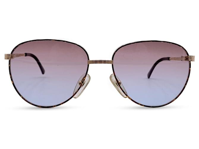 Óculos de sol Christian Dior Dourado Metal  ref.1259742