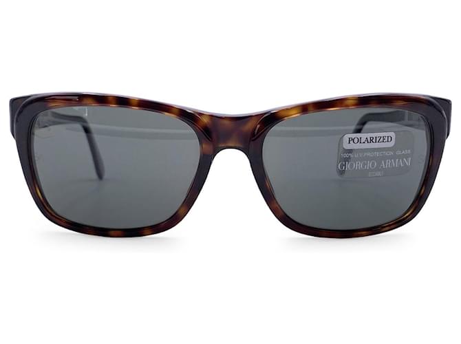 Sonnenbrille von Giorgio Armani Braun Kunststoff  ref.1259756