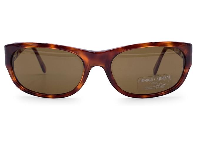 Sonnenbrille von Giorgio Armani Braun Kunststoff  ref.1259757