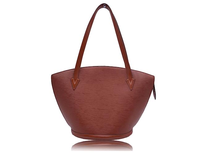 Louis Vuitton Shoulder Bag Vintage Saint Jacques Beige Leather  ref.1259789